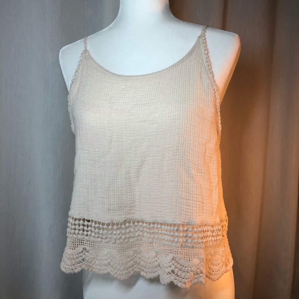 Crochet crop top